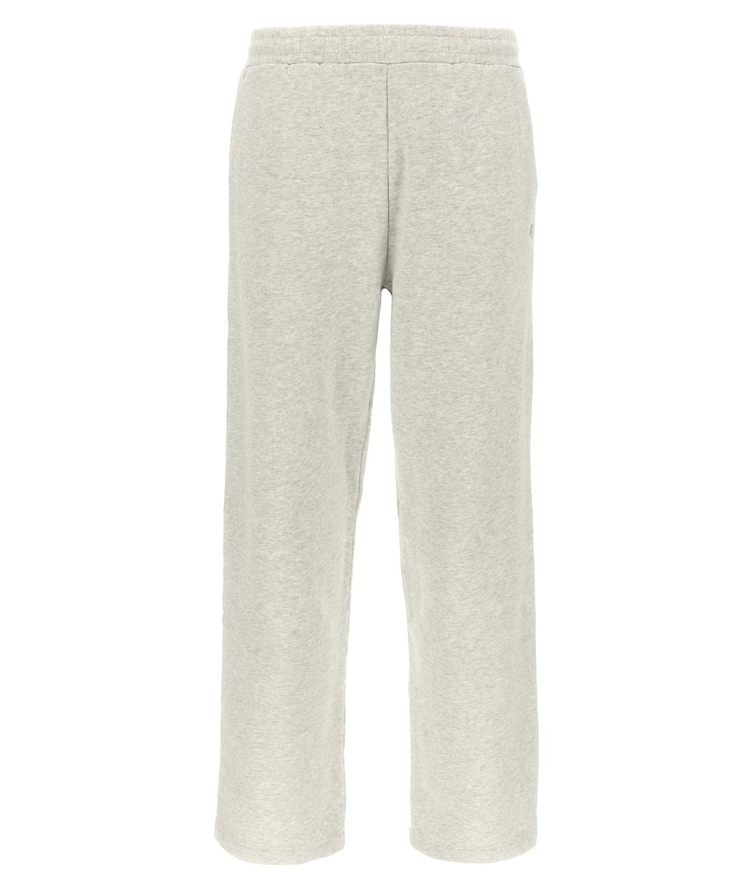CARHARTT WIP Серые хлопковые спортивные брюки и шорты, фото 1
