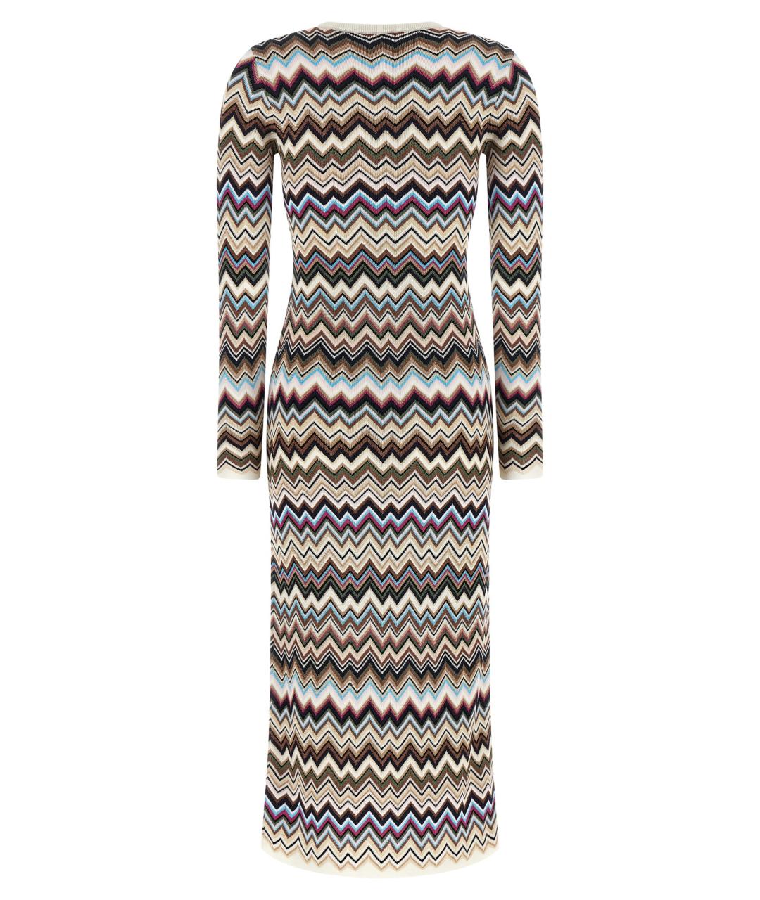 MISSONI Мульти вискозное повседневное платье, фото 2