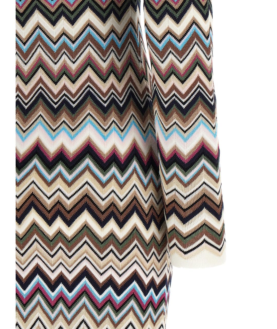 MISSONI Мульти вискозное повседневное платье, фото 4