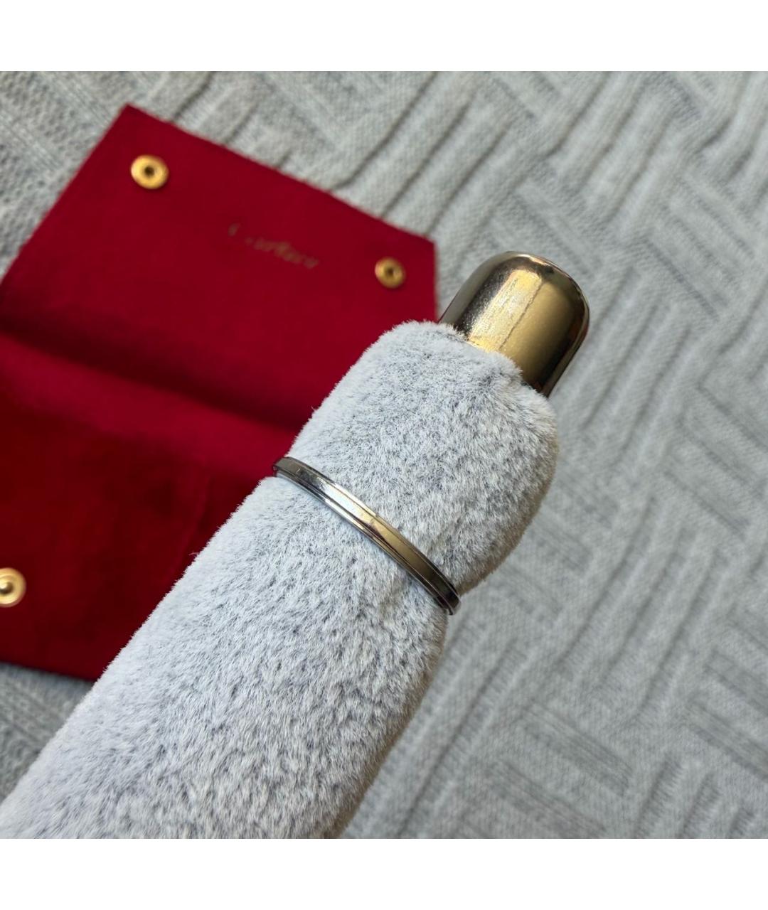 CARTIER Серое платиновое кольцо, фото 4