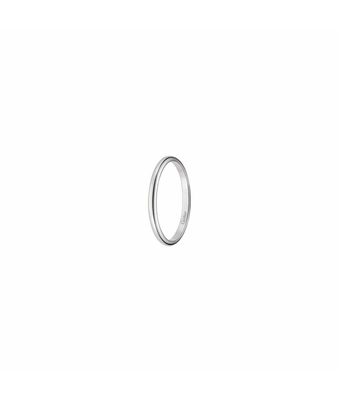 CARTIER Серое платиновое кольцо, фото 1