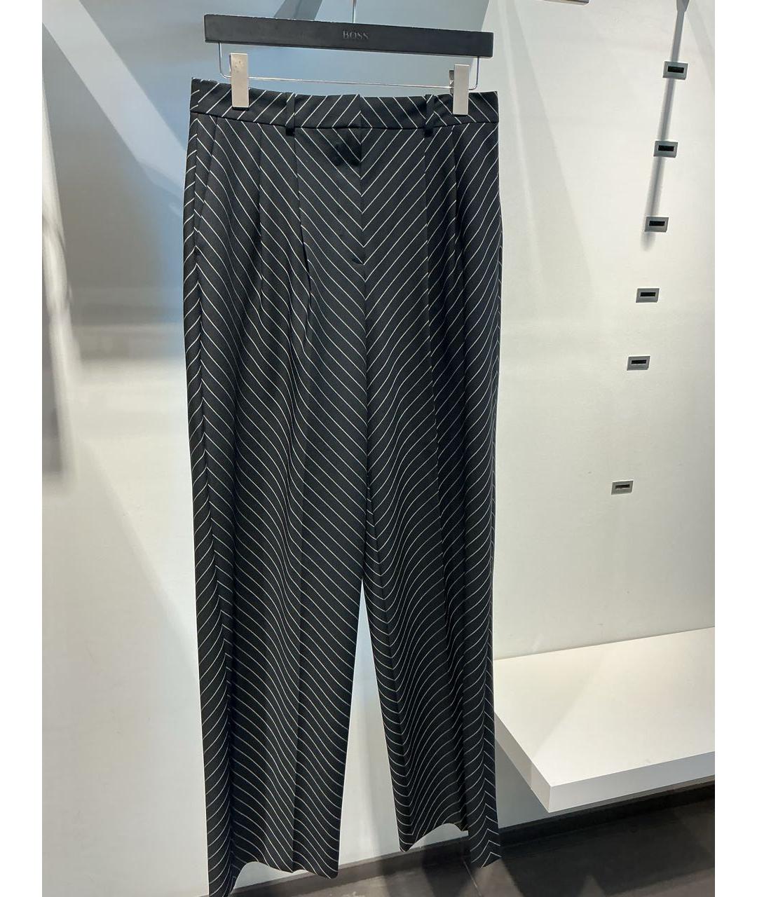 HUGO BOSS Черный шерстяной костюм с брюками, фото 2