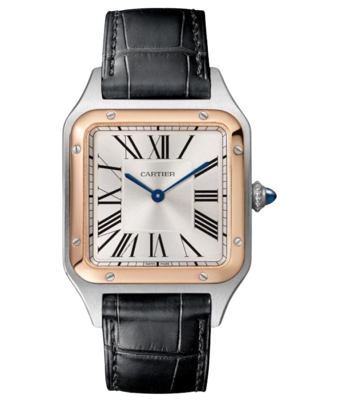 CARTIER Серебряные часы из розового золота, фото 1