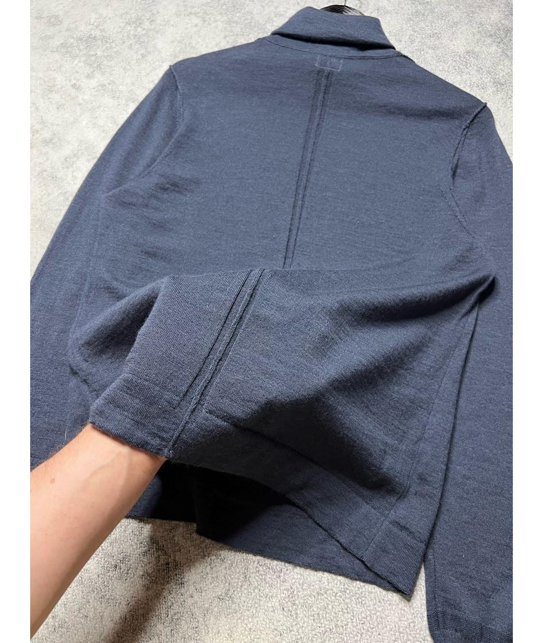 CP COMPANY Синяя шерстяная водолазка, фото 6