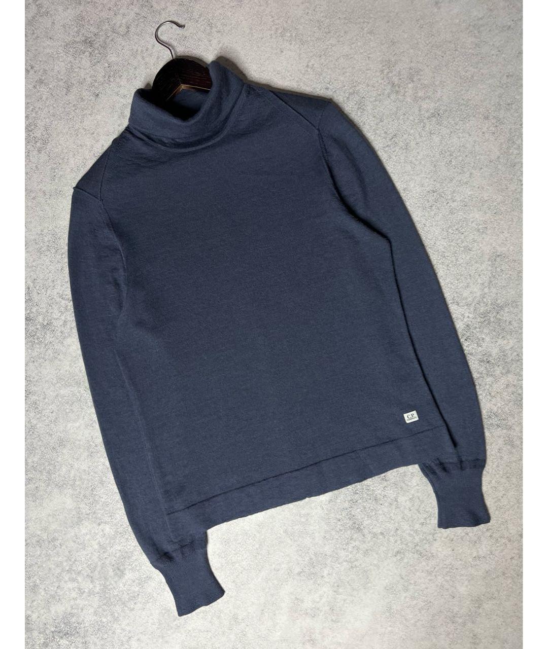 CP COMPANY Синяя шерстяная водолазка, фото 9