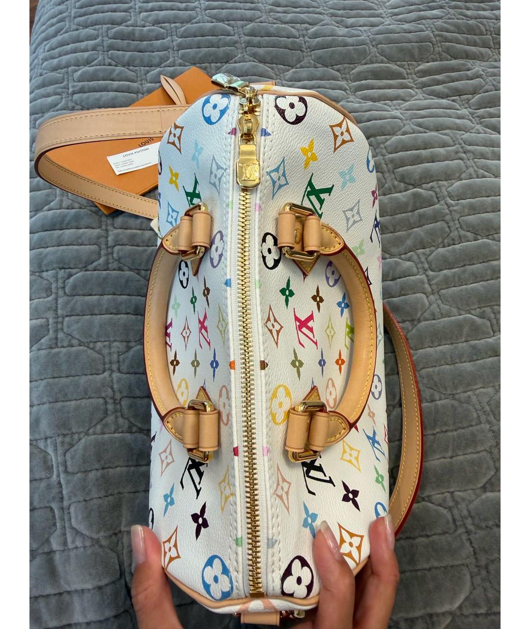 LOUIS VUITTON Мульти кожаная сумка с короткими ручками, фото 7