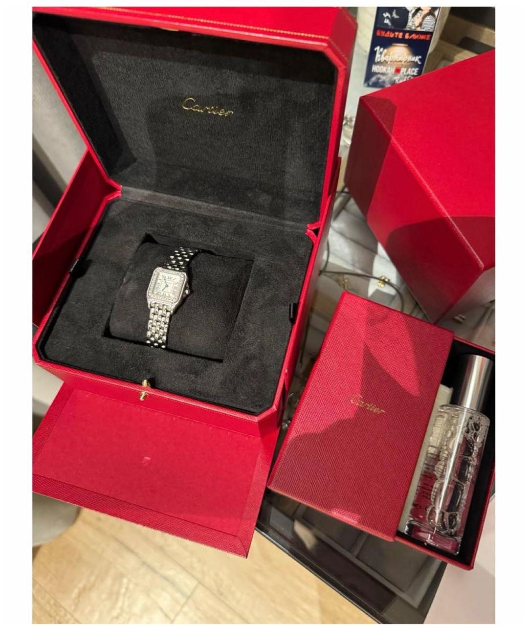 CARTIER Серебряные металлические часы, фото 4