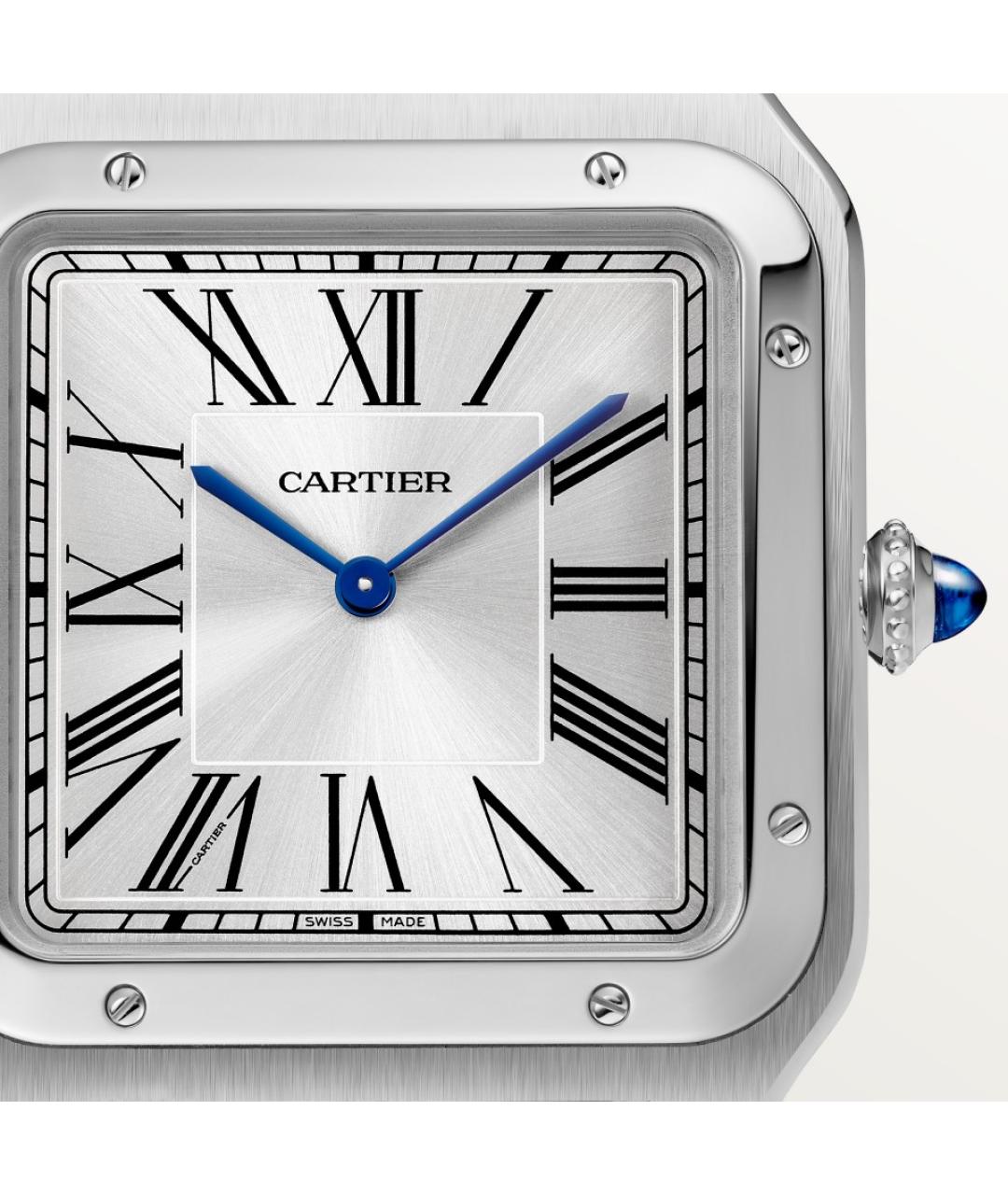 CARTIER Синие часы, фото 4