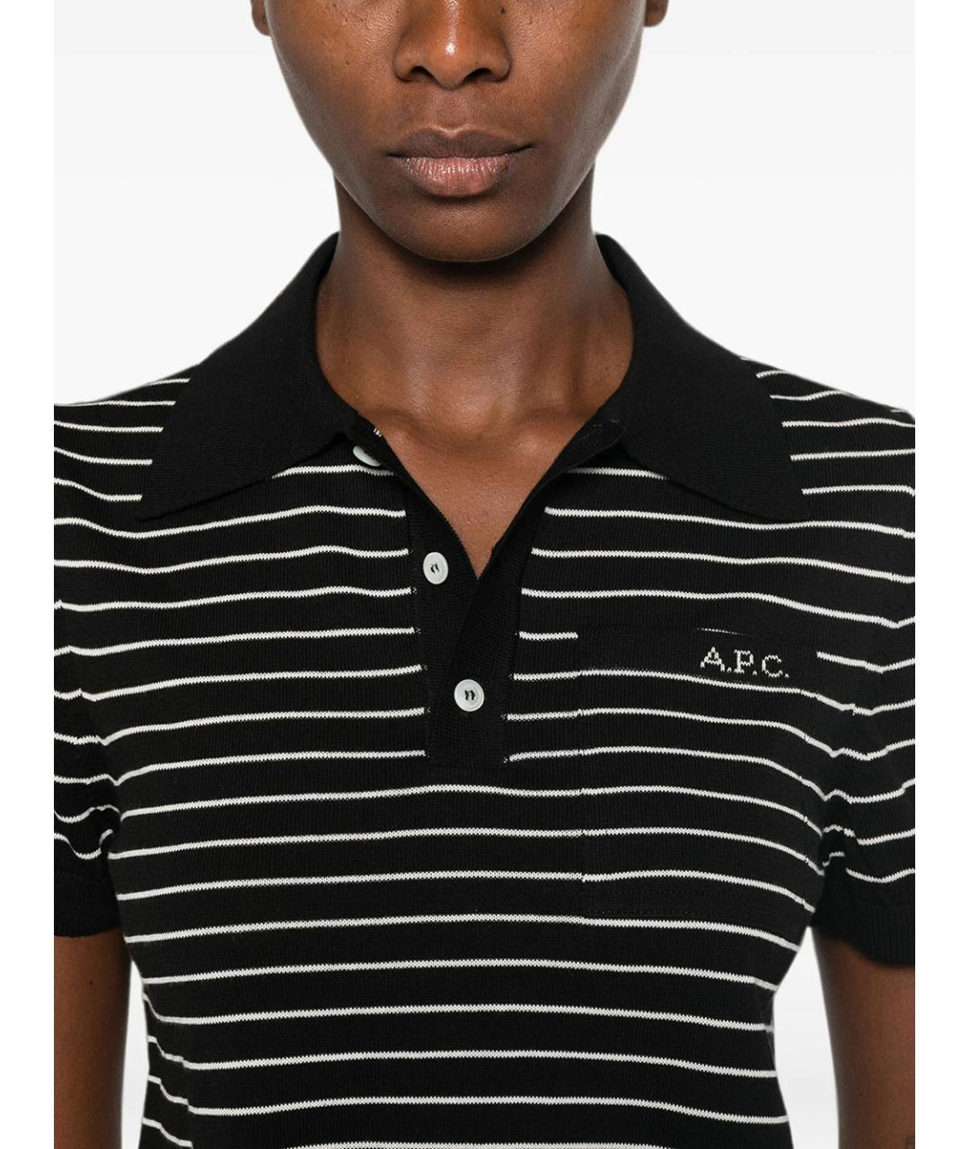 A.P.C. Мульти хлопковая футболка, фото 4