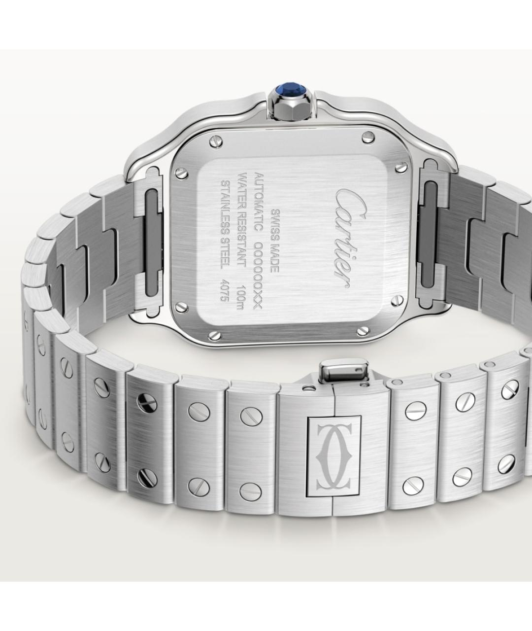 CARTIER Синие часы, фото 4