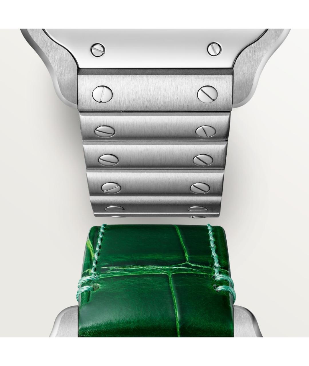 CARTIER Зеленые часы, фото 2