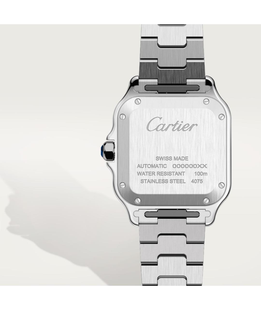 CARTIER Серебряные часы, фото 3