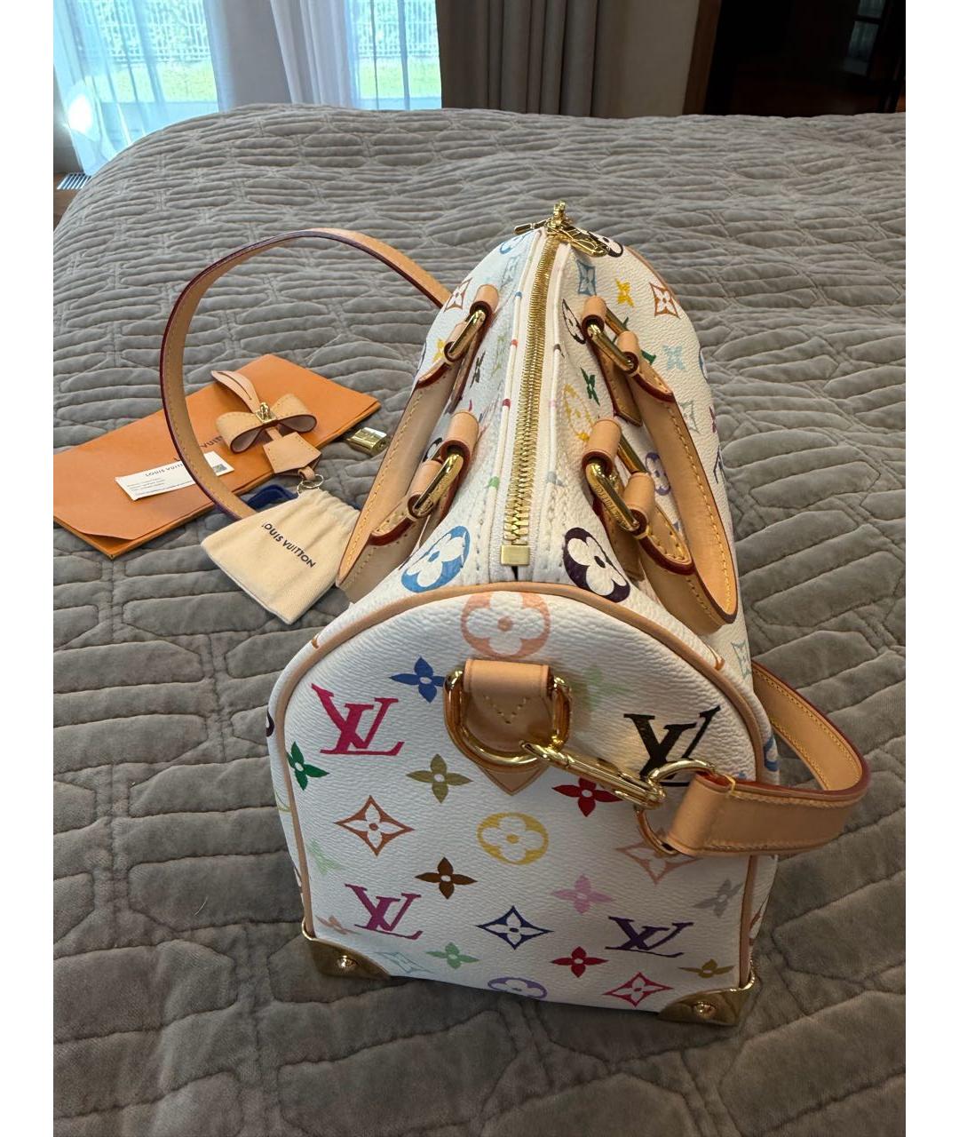 LOUIS VUITTON Мульти кожаная сумка с короткими ручками, фото 7