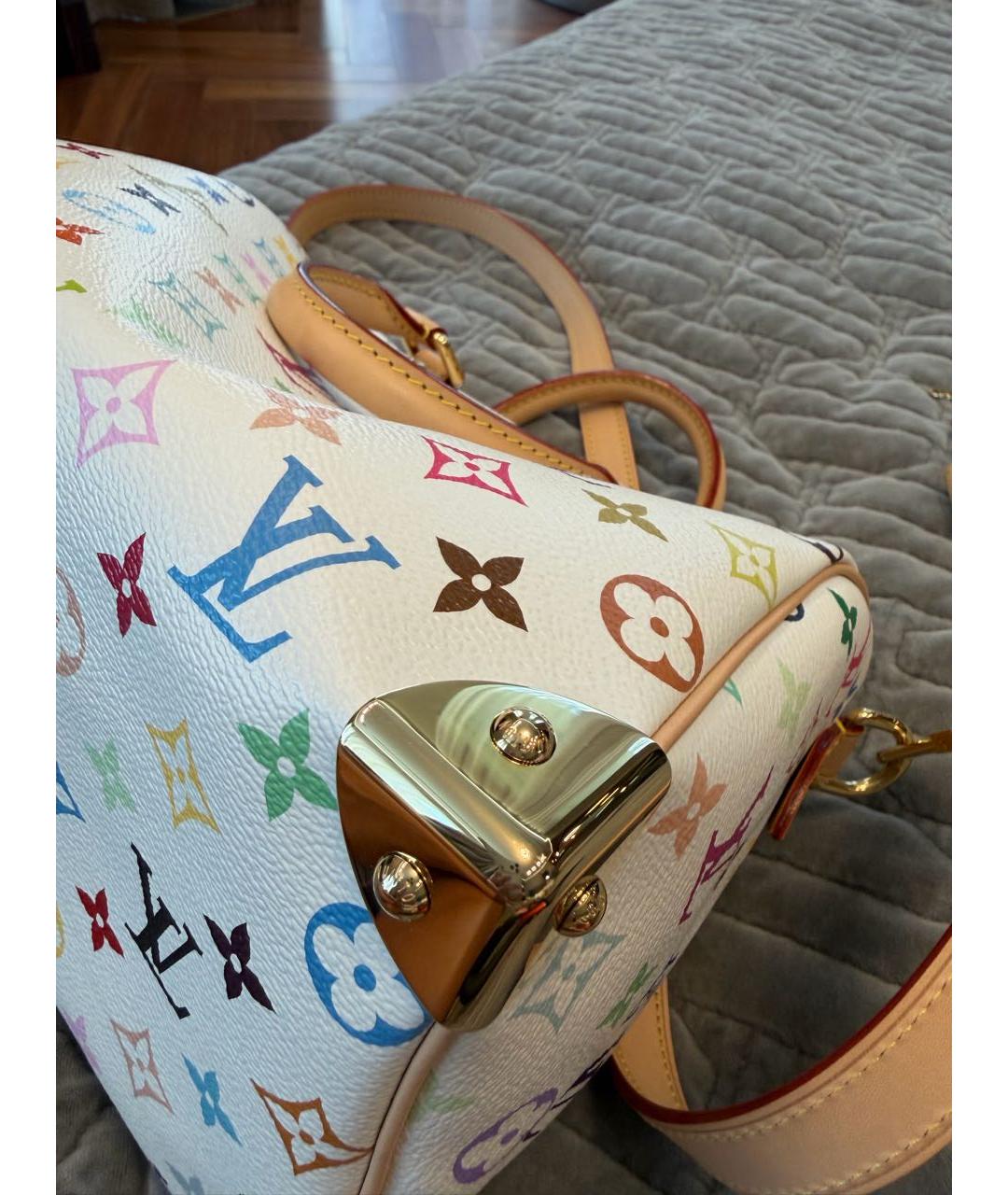 LOUIS VUITTON Мульти кожаная сумка с короткими ручками, фото 5
