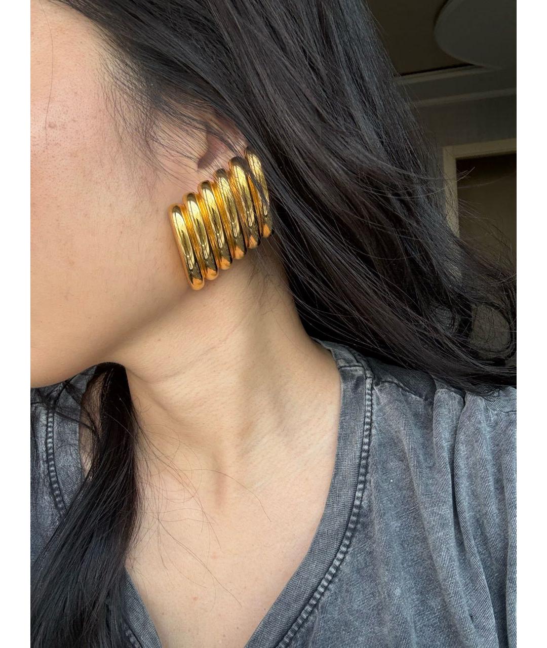 BALENCIAGA Золотые серьги, фото 4