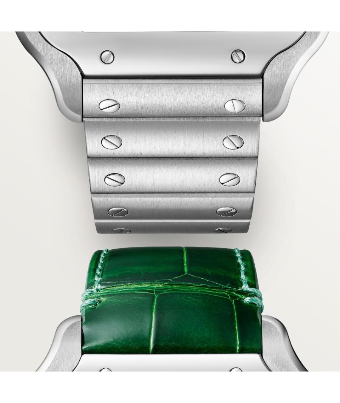 CARTIER Зеленые часы, фото 2