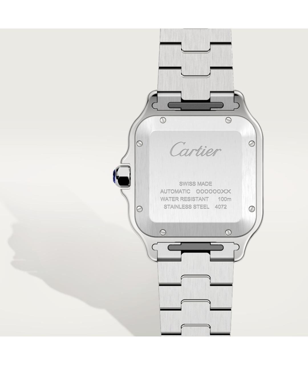 CARTIER Серебряные часы, фото 2