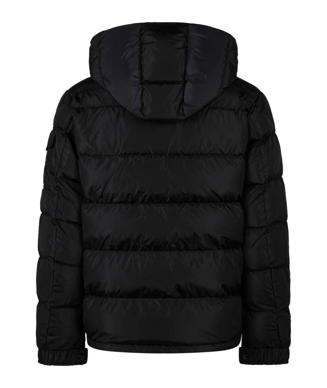 MONCLER Темно-синий синтетический пуховик, фото 4