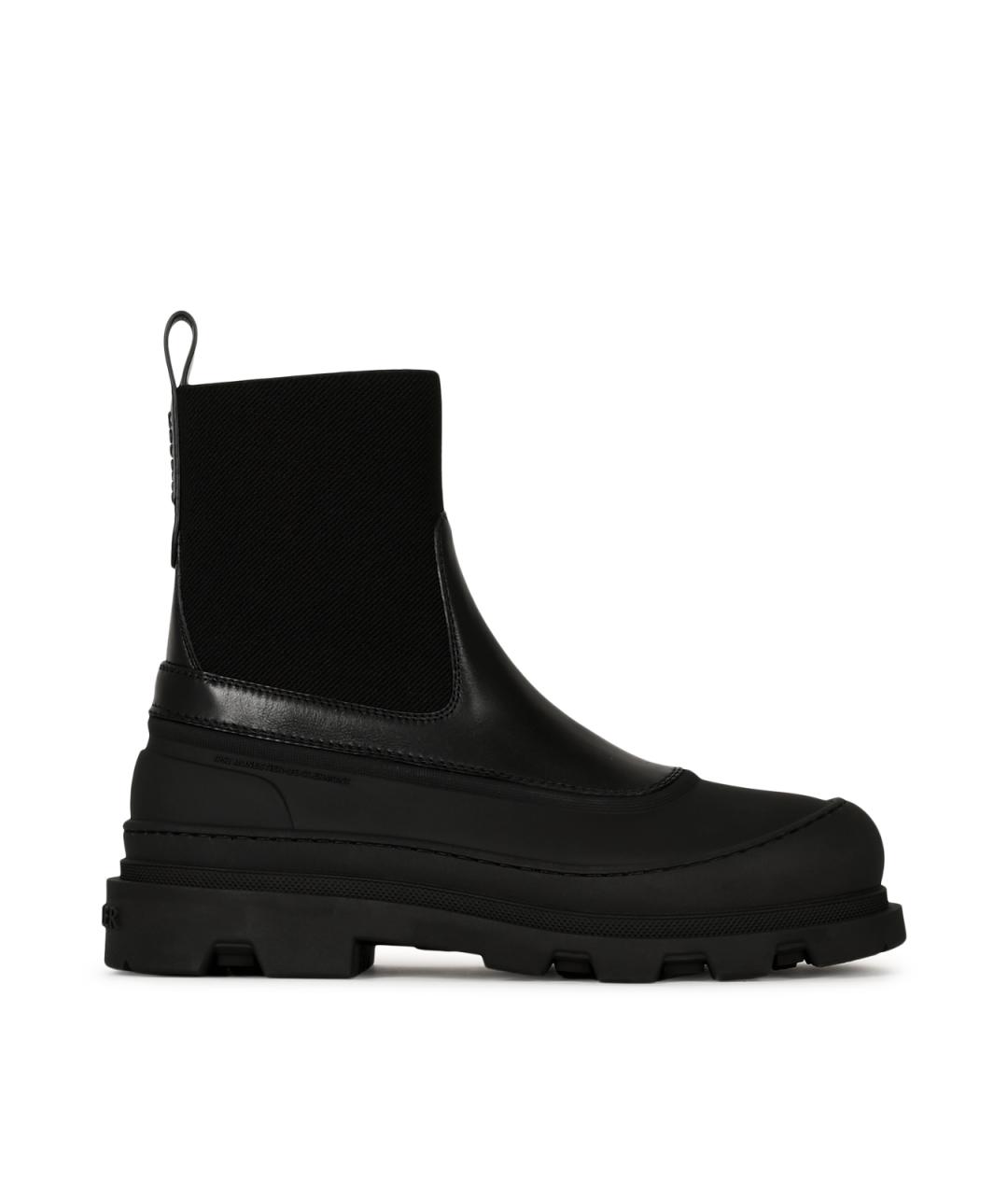 MONCLER Черные ботинки, фото 2