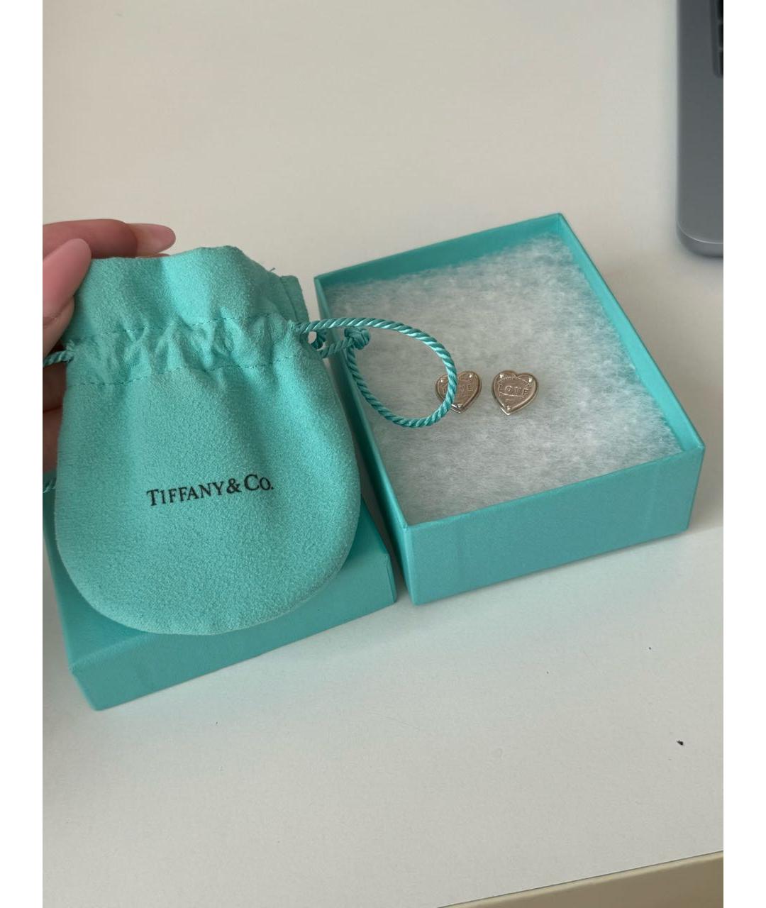 TIFFANY&CO Серебряные серебряные серьги, фото 2