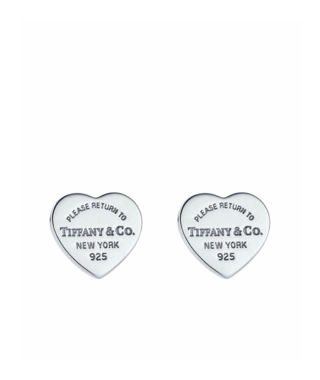 TIFFANY&CO Серебряные серебряные серьги, фото 1