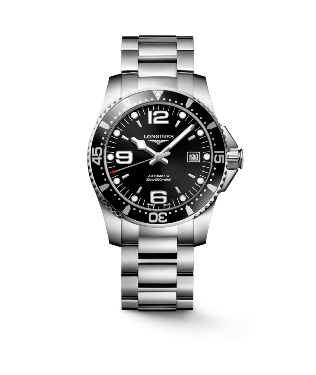 LONGINES Серебряные стальные часы, фото 1