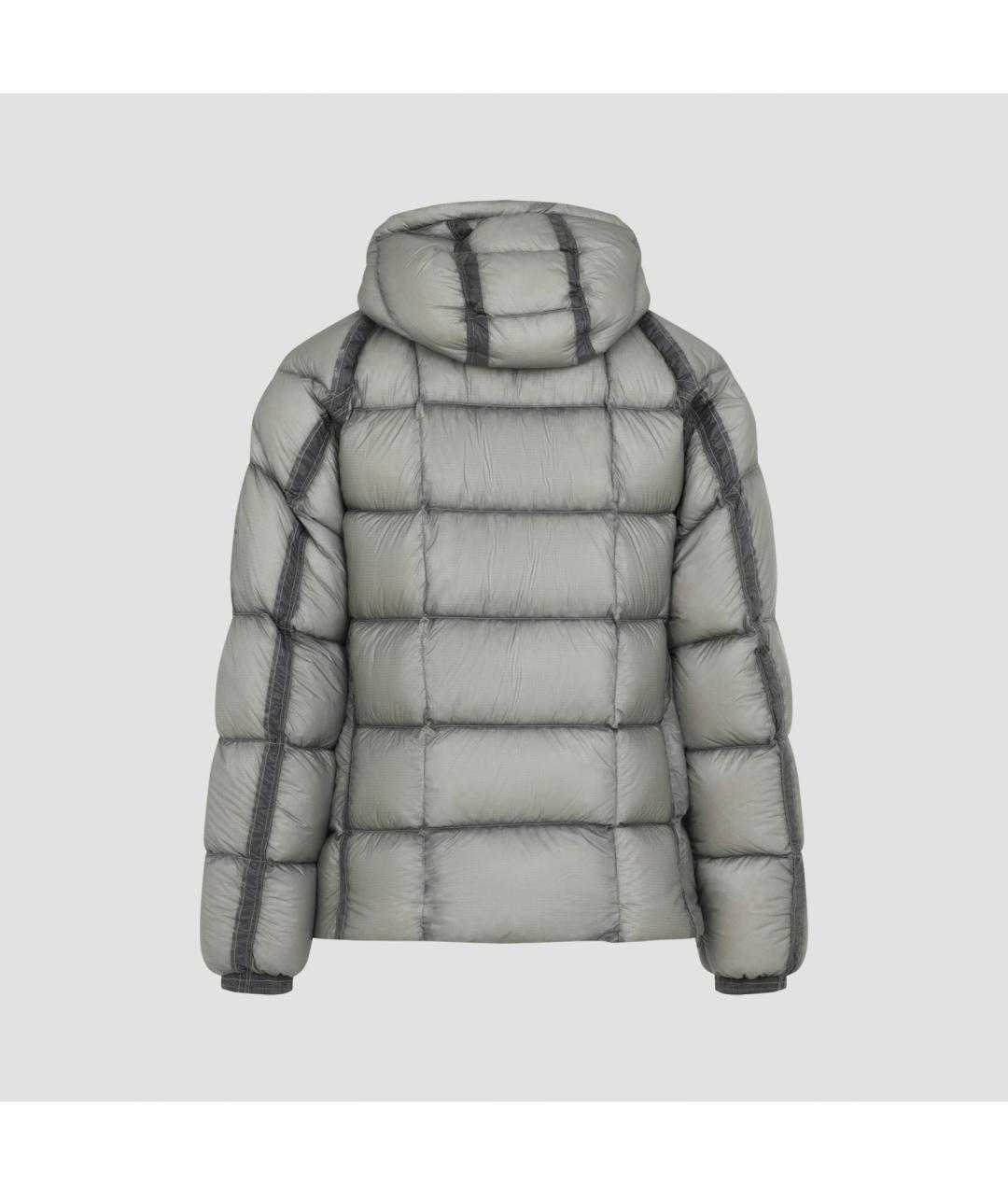 CP COMPANY Серый полиамидовый пуховик, фото 2
