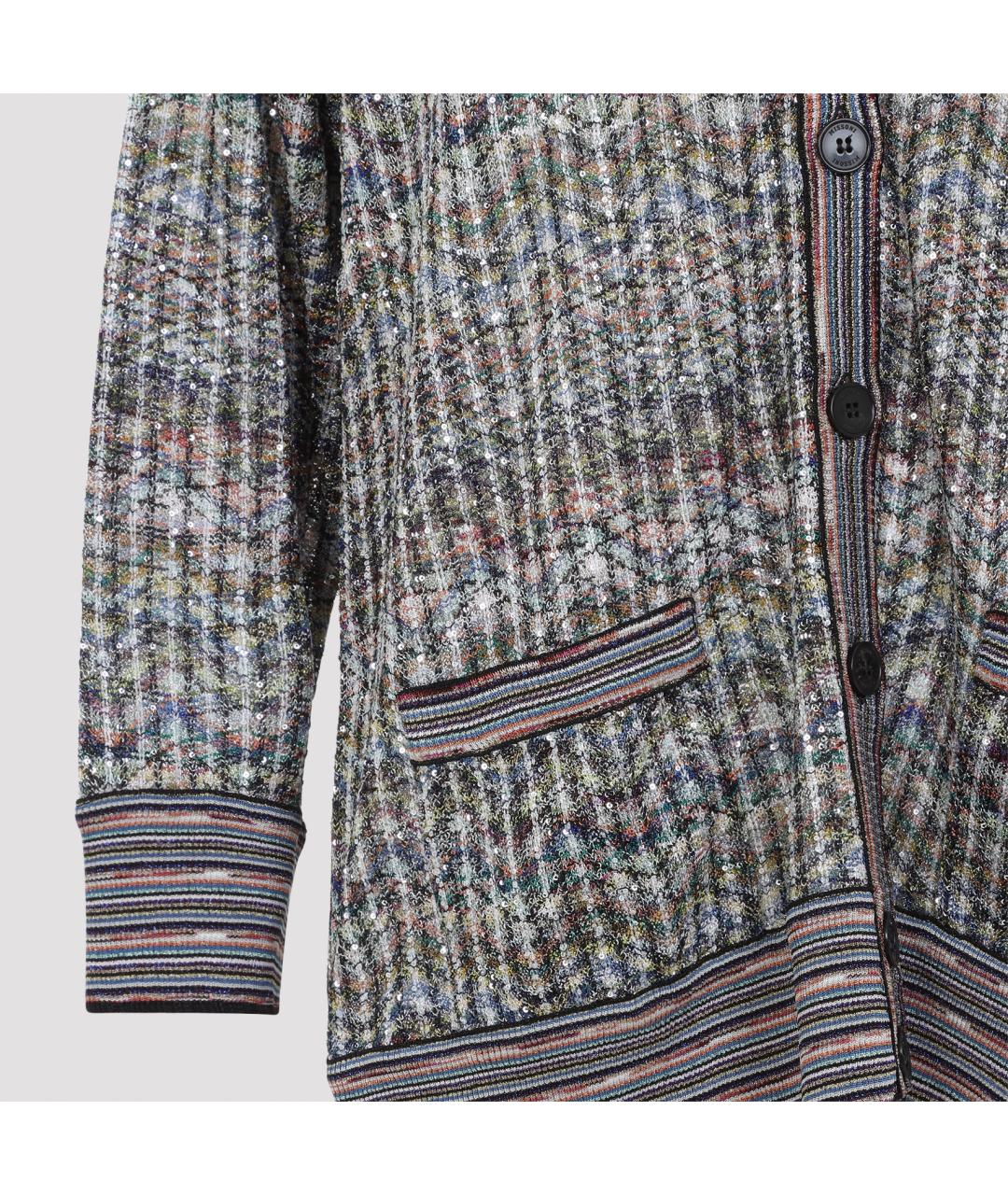 MISSONI Мульти полиамидовый кардиган, фото 3