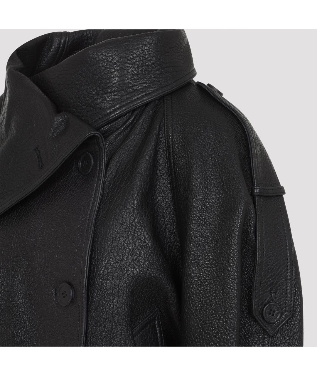 ACNE STUDIOS Черная кожаная куртка, фото 3