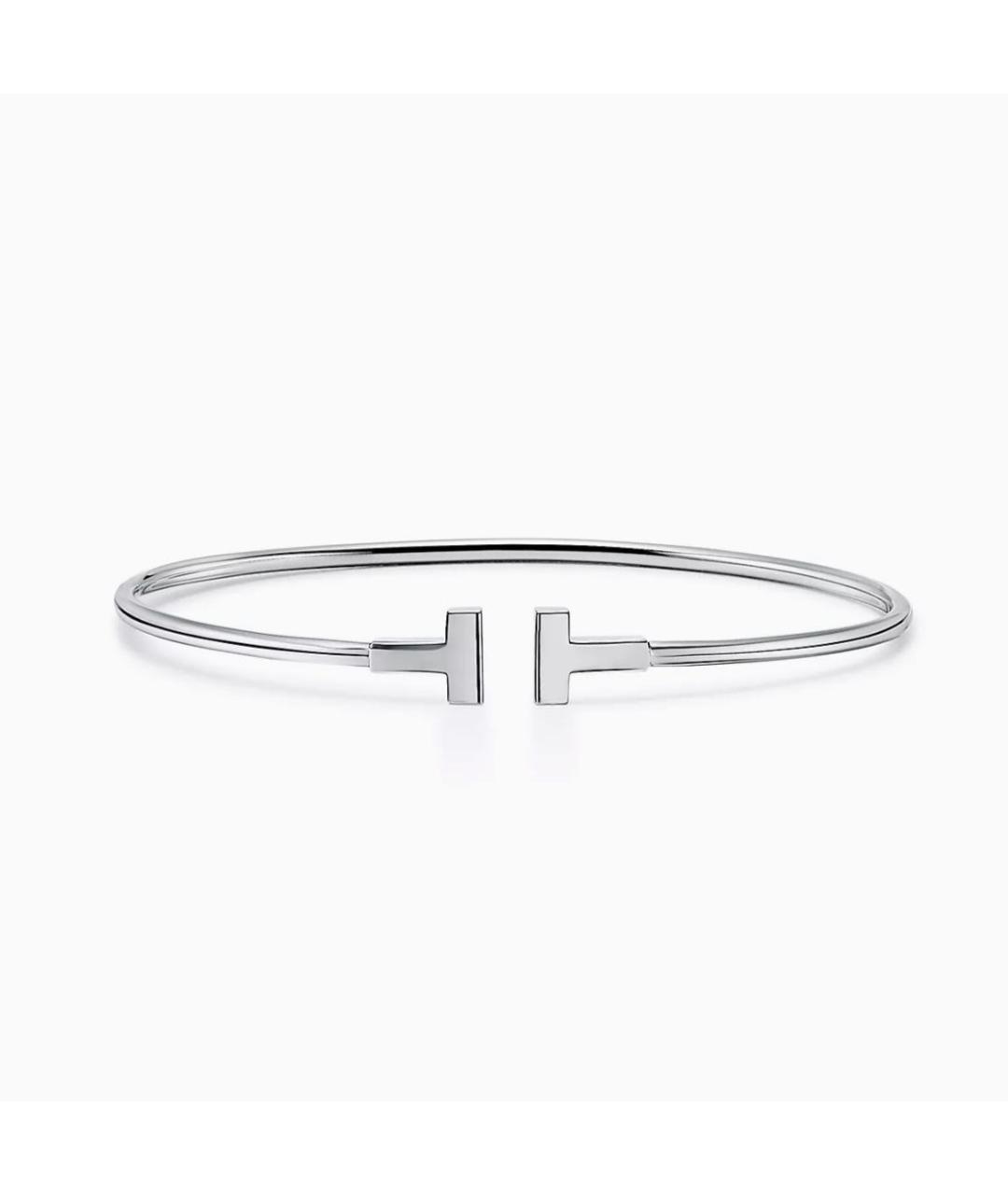 TIFFANY&CO Серебряный браслет из белого золота, фото 1