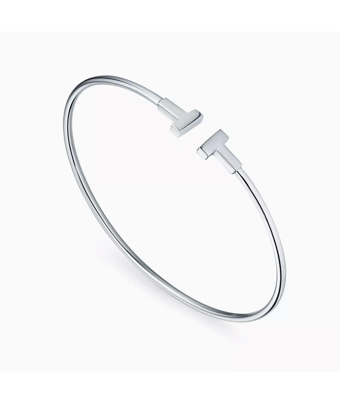 TIFFANY&CO Серебряный браслет из белого золота, фото 2