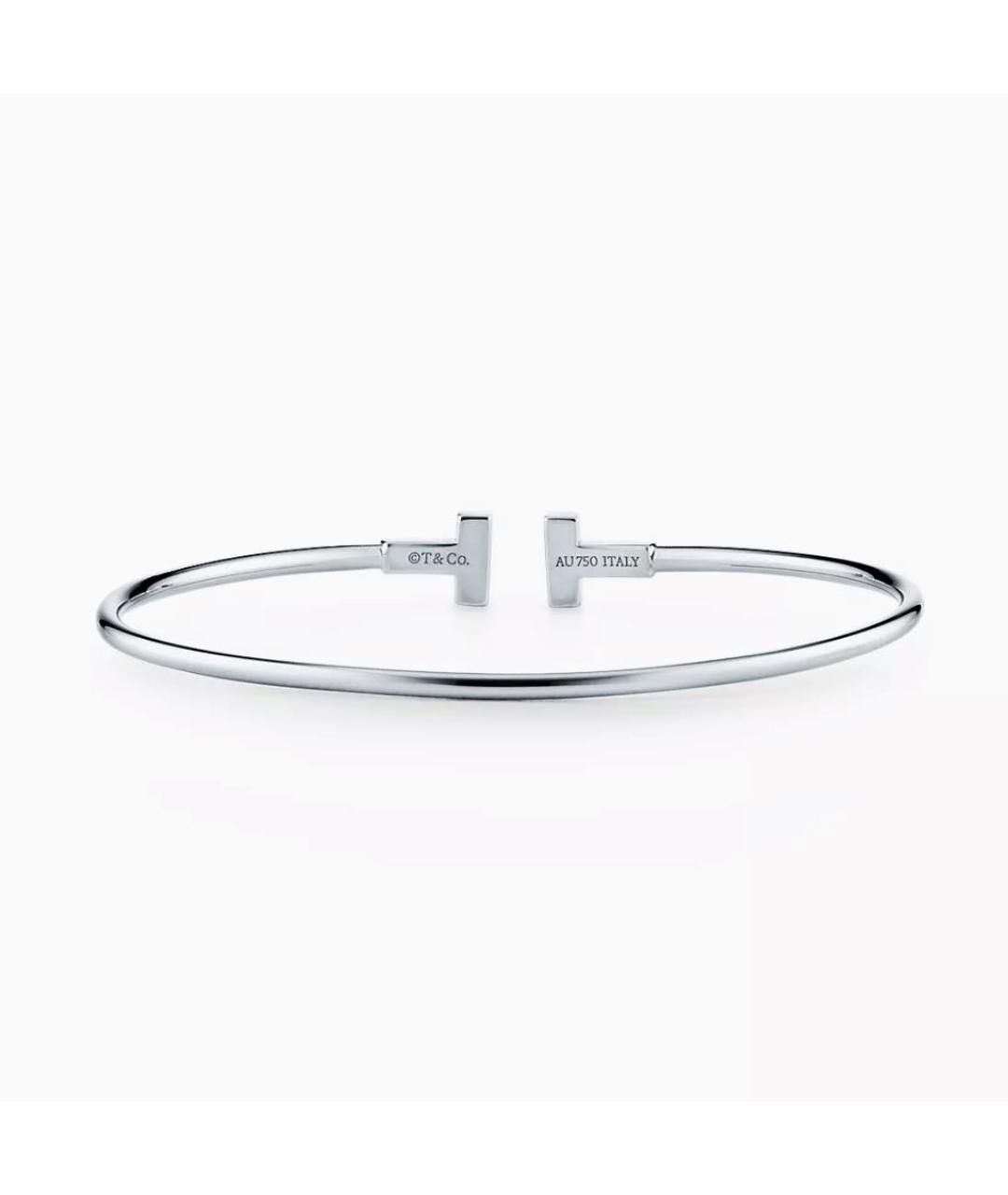 TIFFANY&CO Серебряный браслет из белого золота, фото 3