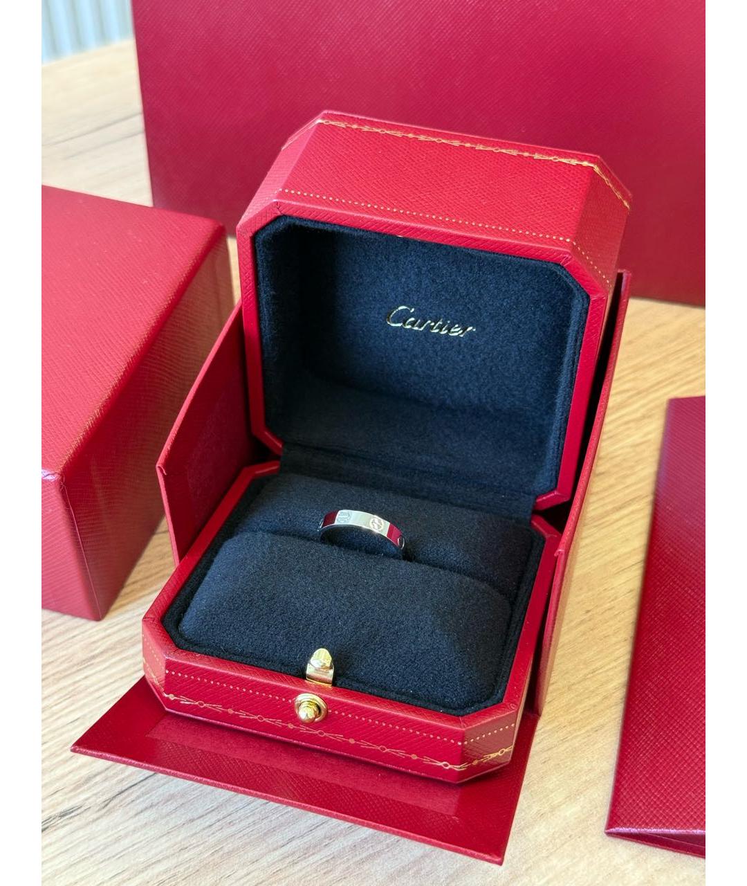 CARTIER Серебряное кольцо из белого золота, фото 6