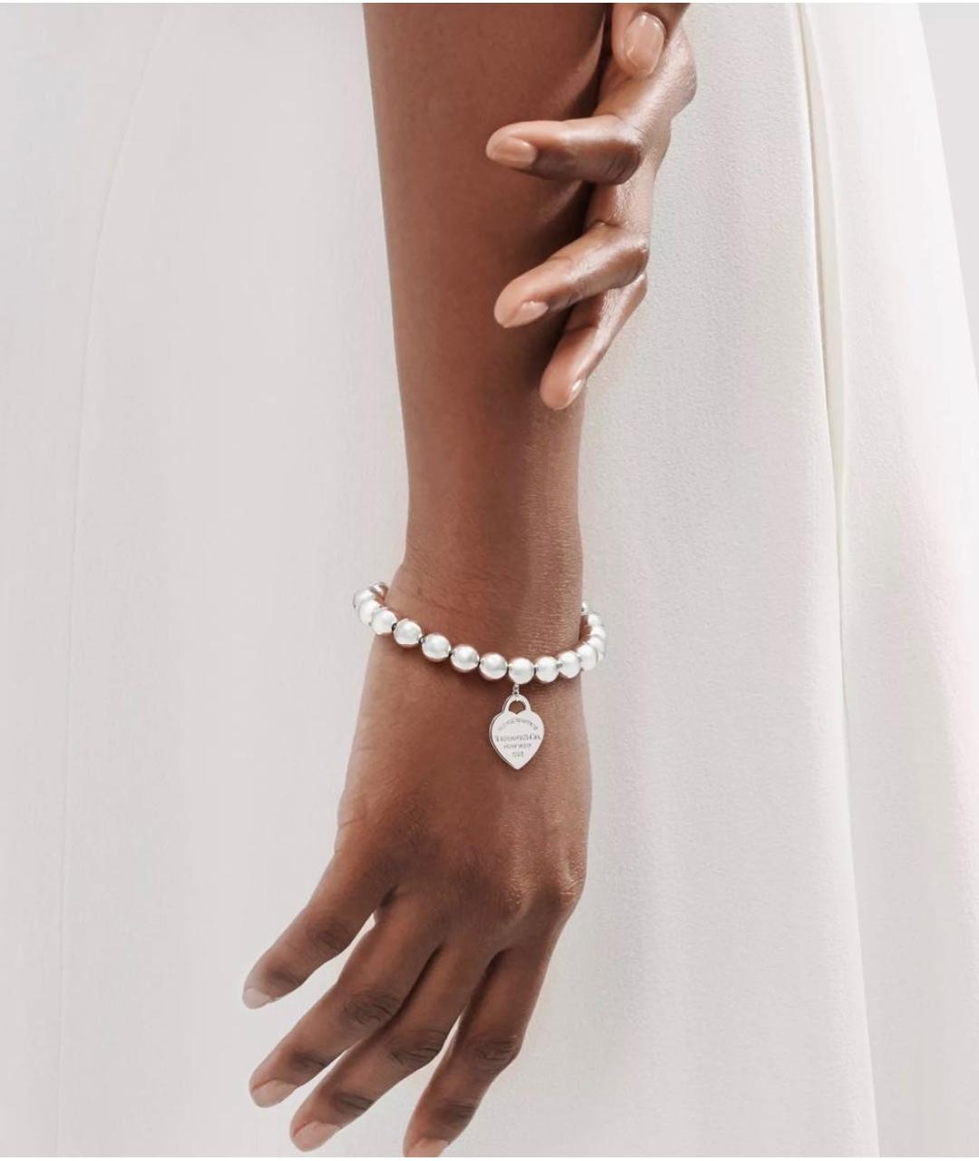 TIFFANY&CO Серебряный серебряный браслет, фото 4