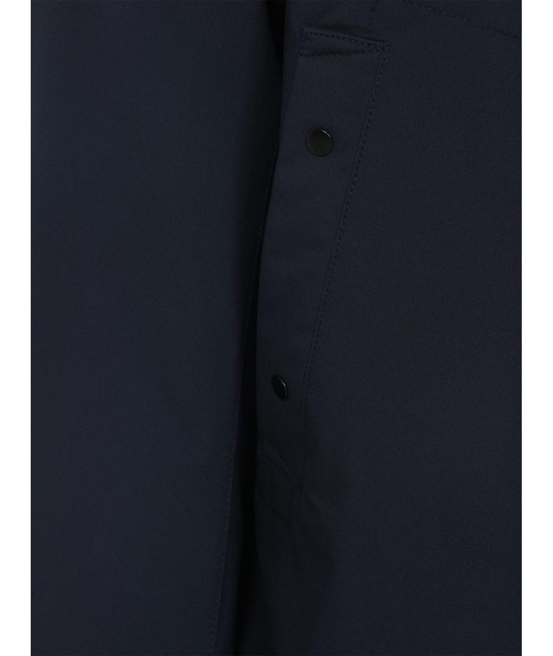 STONE ISLAND Синяя полиэстеровая куртка, фото 3