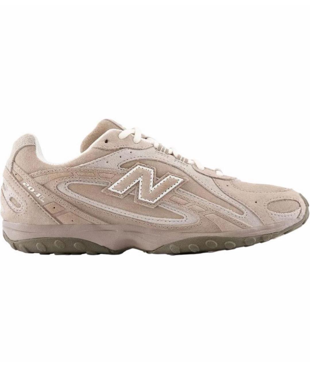 NEW BALANCE Бежевые замшевые кроссовки, фото 7