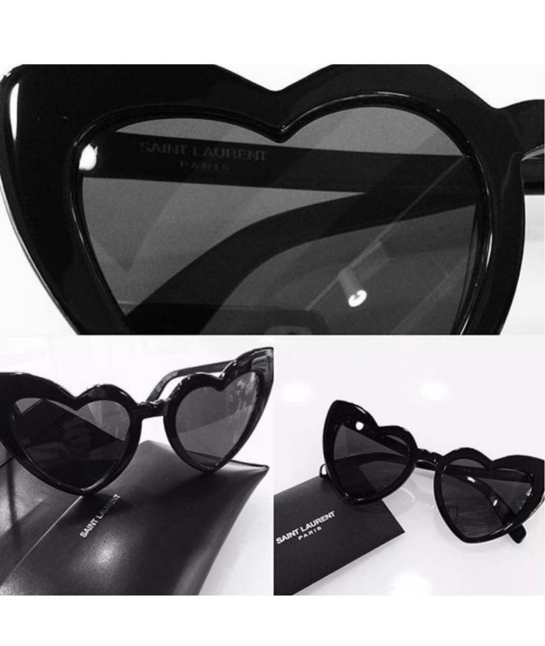 SAINT LAURENT Черные солнцезащитные очки, фото 7
