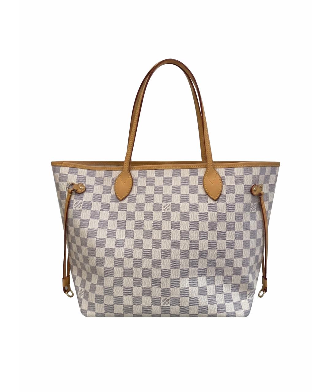 LOUIS VUITTON Бежевая сумка тоут из канвы, фото 1