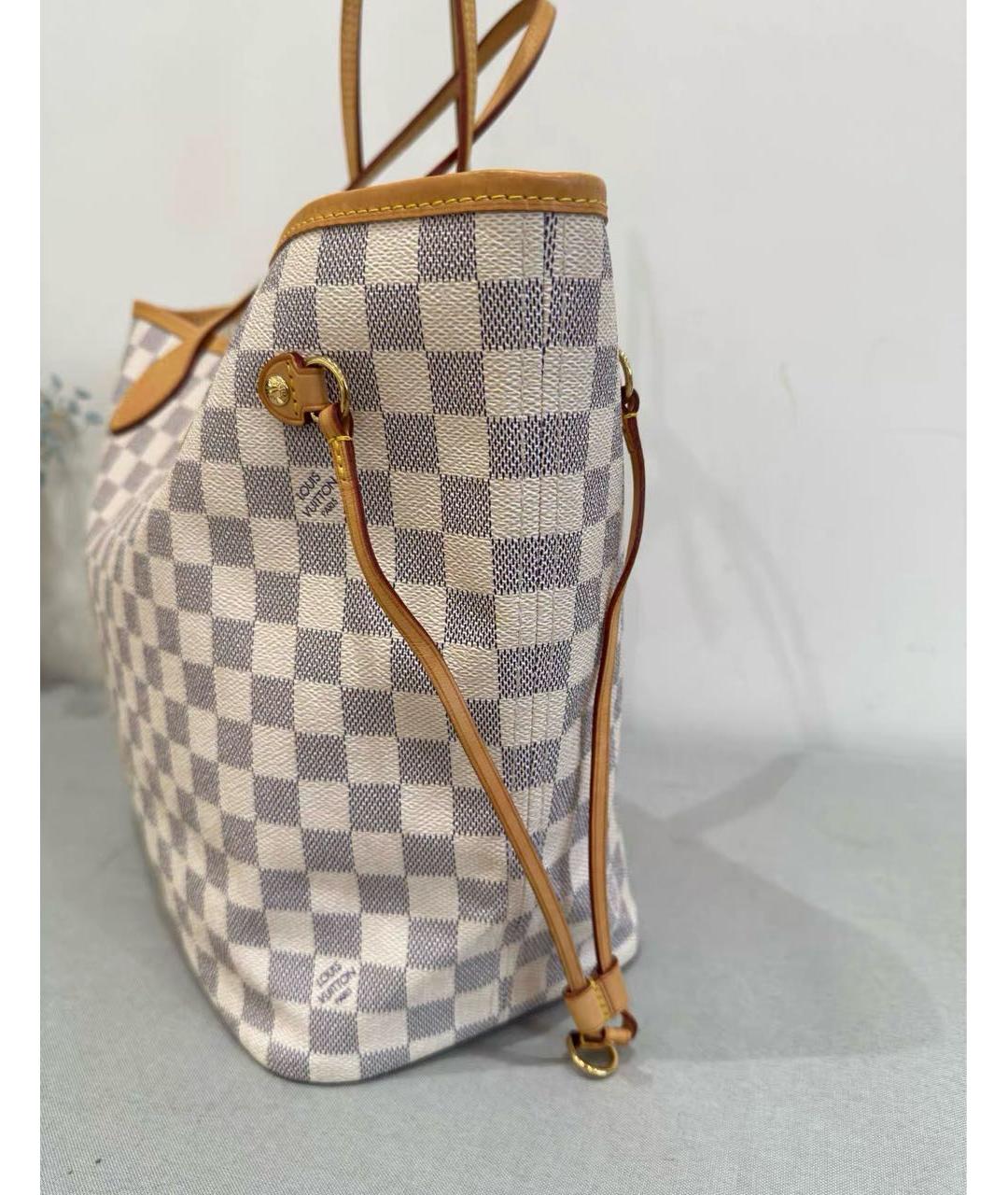 LOUIS VUITTON Бежевая сумка тоут из канвы, фото 4