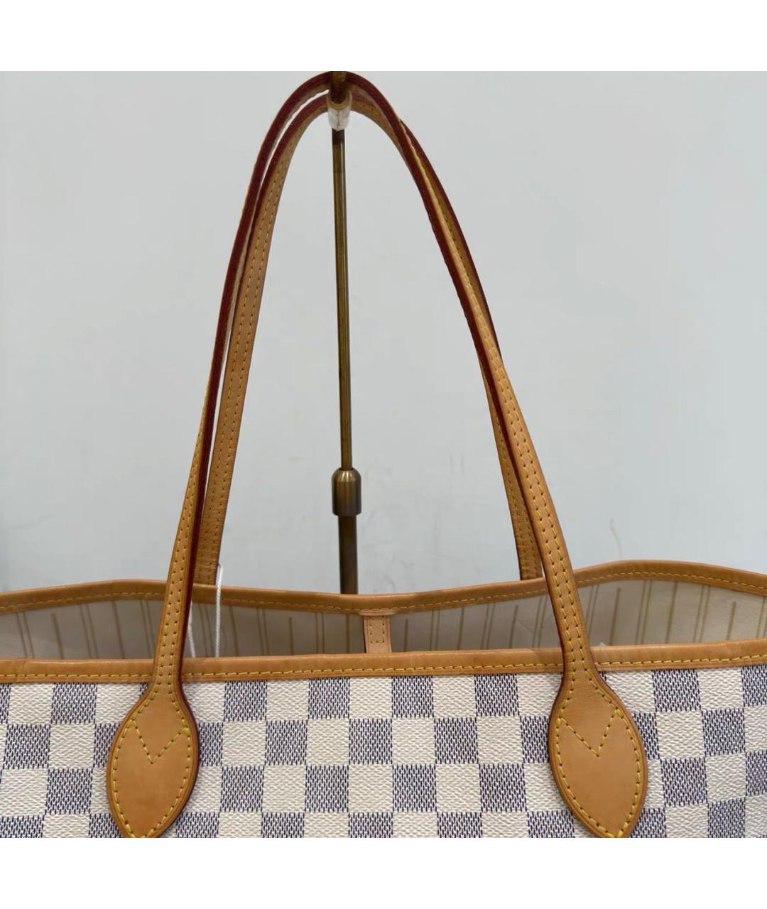 LOUIS VUITTON Бежевая сумка тоут из канвы, фото 5