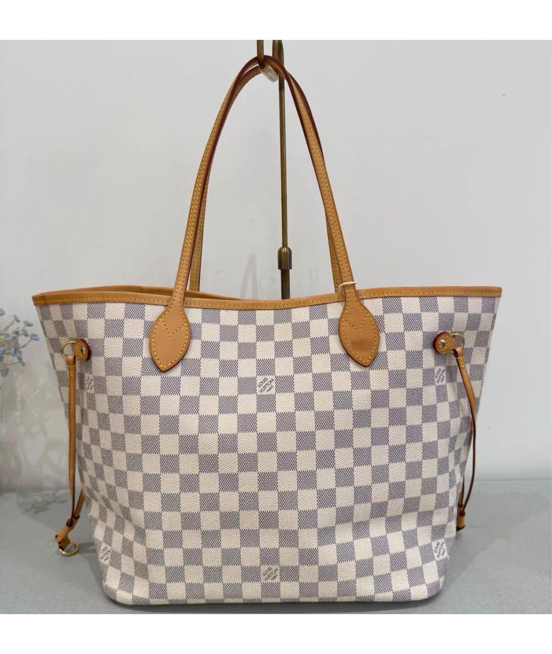 LOUIS VUITTON Бежевая сумка тоут из канвы, фото 2