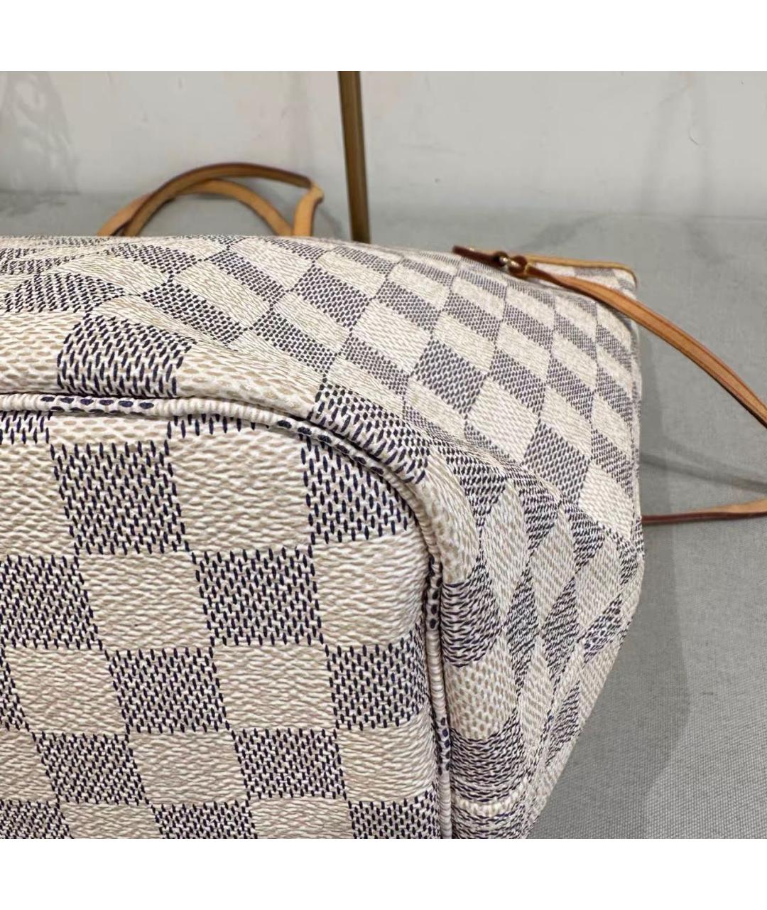 LOUIS VUITTON Бежевая сумка тоут из канвы, фото 7