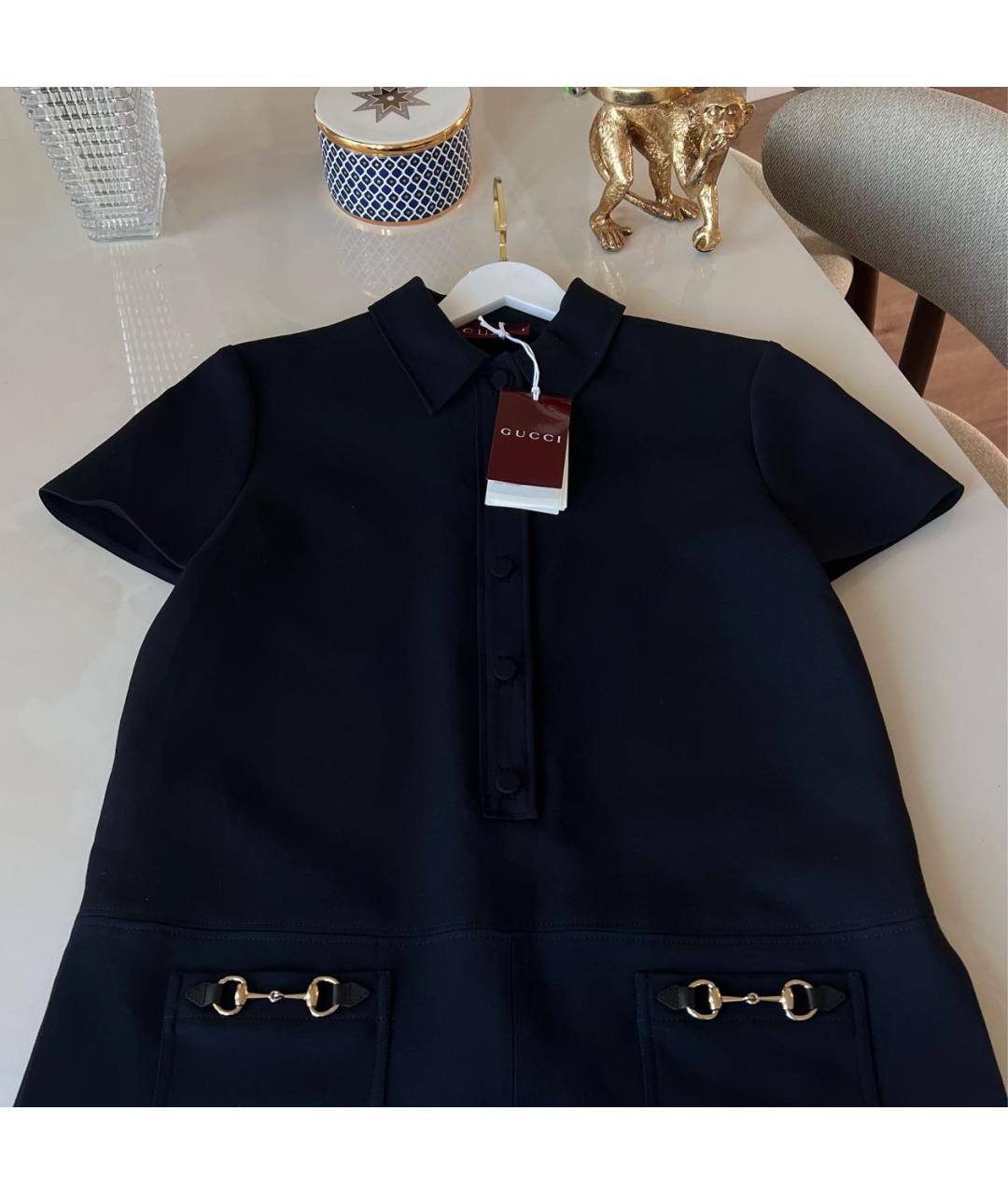 GUCCI Темно-синий комбинезон, фото 3