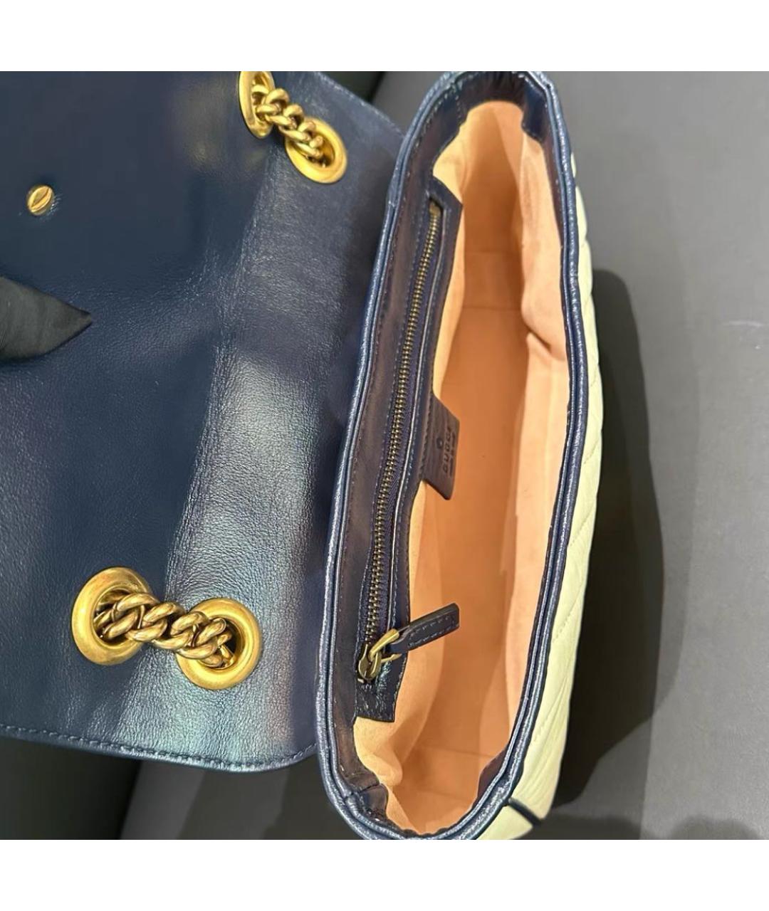 GUCCI Белая сумка через плечо, фото 6