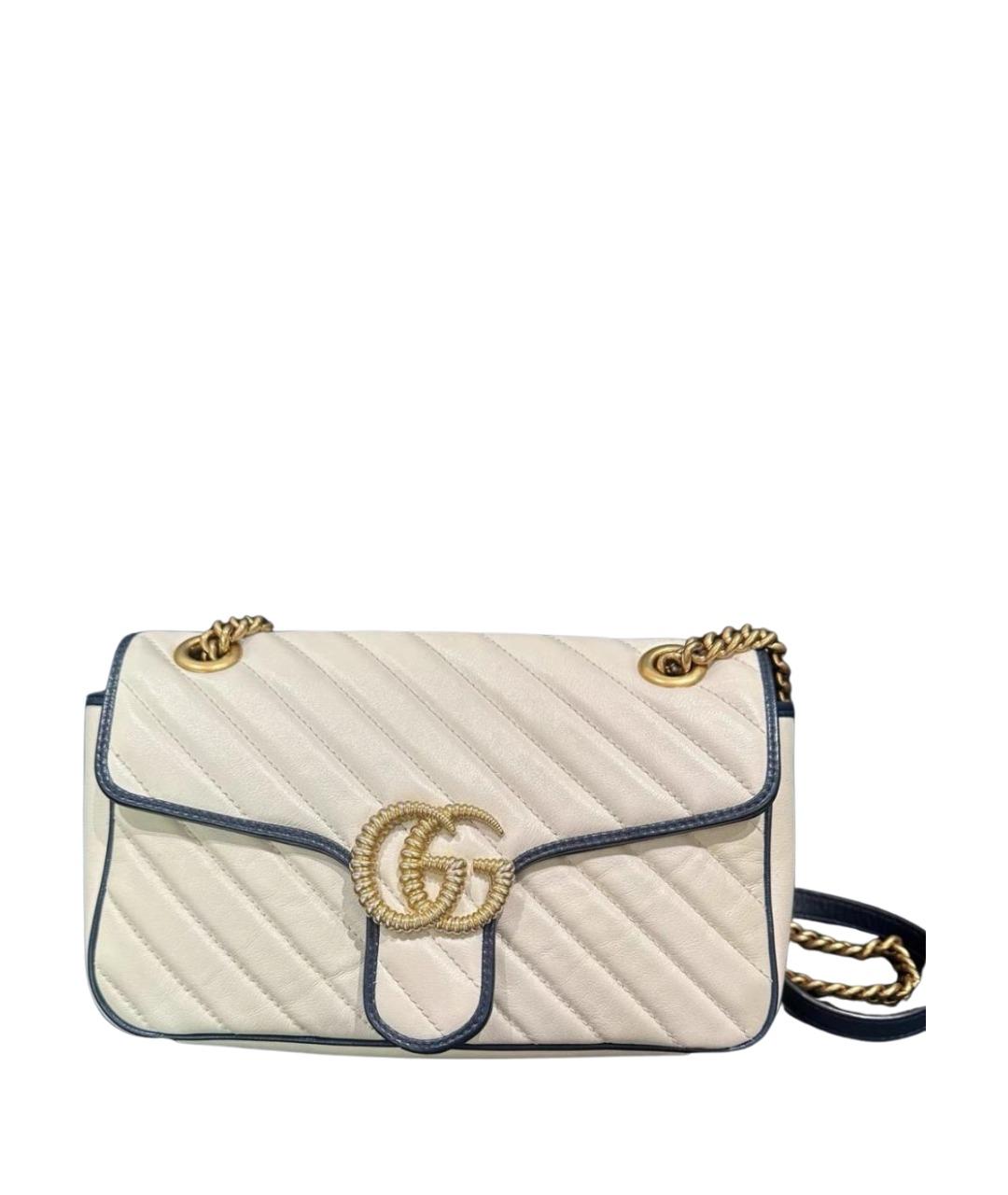 GUCCI Белая сумка через плечо, фото 1