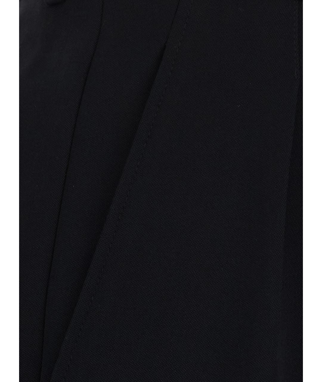 SAINT LAURENT Черные шерстяные шорты, фото 3