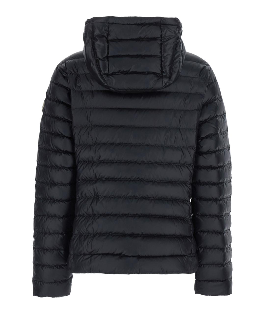MONCLER Черный полиамидовый пуховик, фото 2