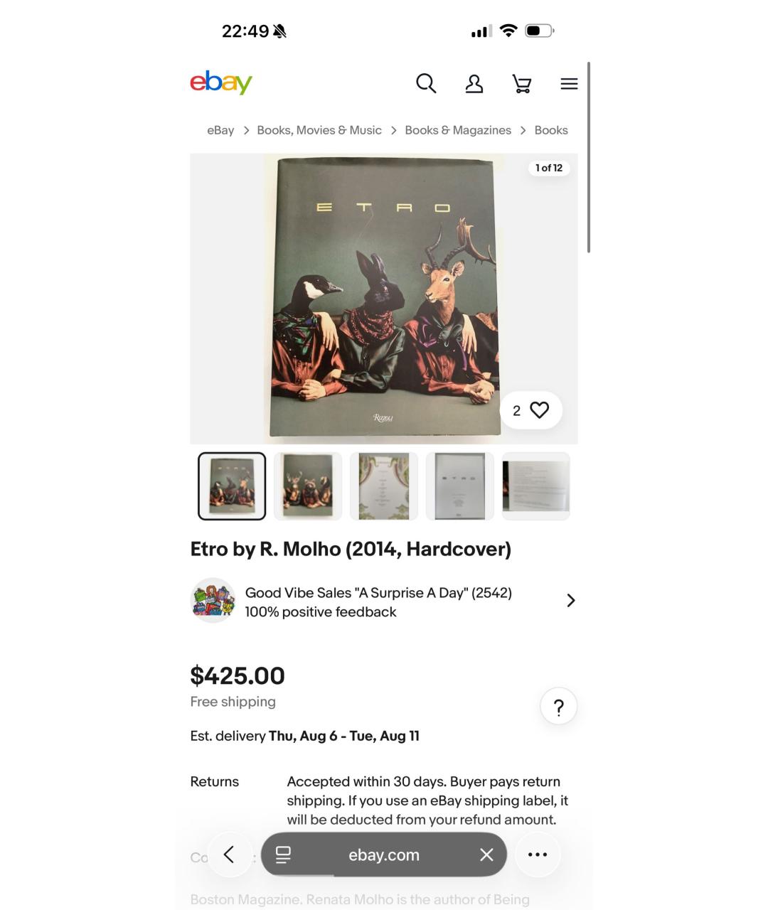 ETRO Мульти книга, фото 7