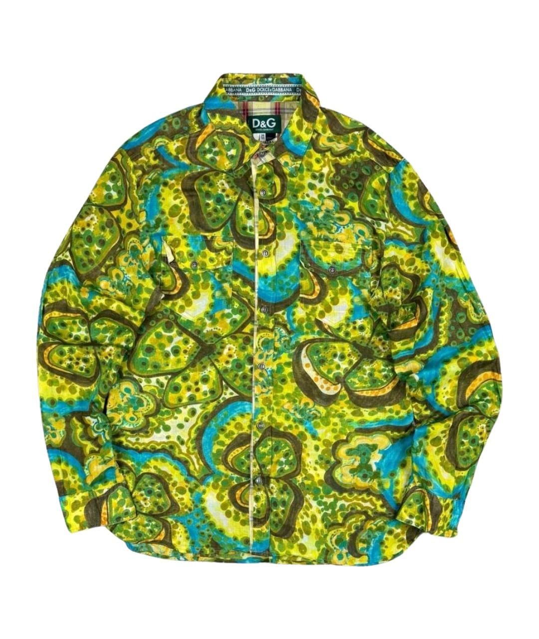 DOLCE&GABBANA Хлопковая кэжуал рубашка, фото 1