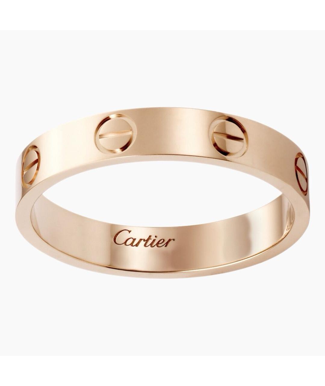 CARTIER Золотое кольцо из розового золота, фото 7